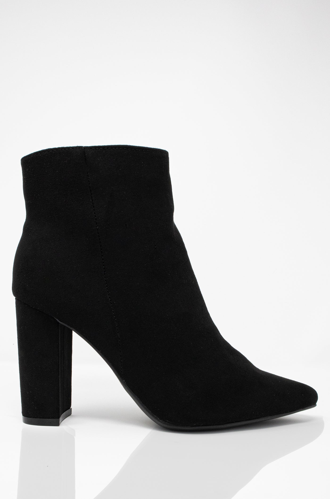 Gettin' All Dat - Black Pointy Booties